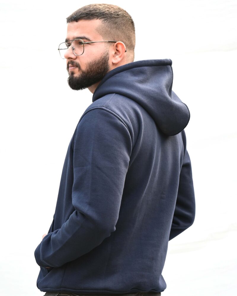 INCEPTION COMFORT FIT BLUE HOODIE - Image 2